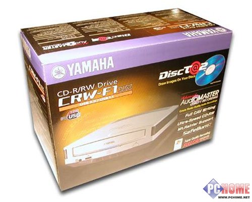 支持DiscT@2技术的YAMAHA顶级刻录机