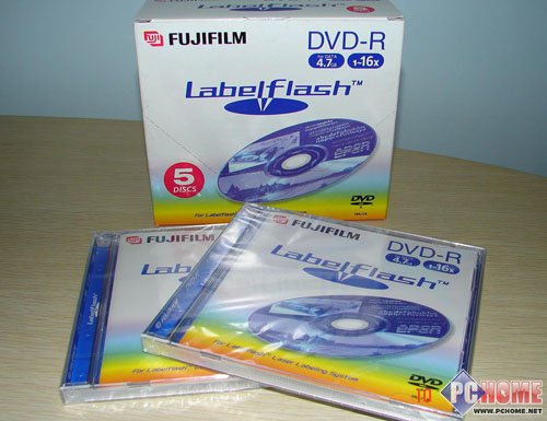 富士LabelFlash DVD-R包装图