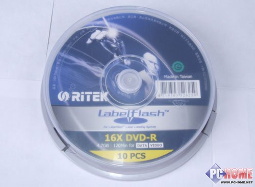 铼德LabelFlash DVD-R 10片装